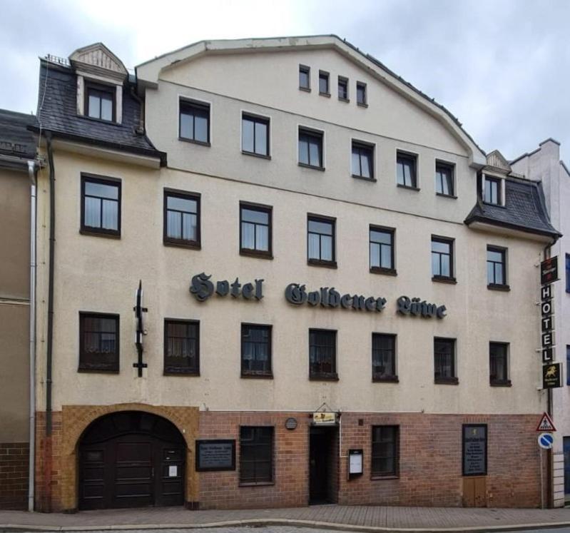 Hotel Goldener Loewe 졸렌로다 외부 사진